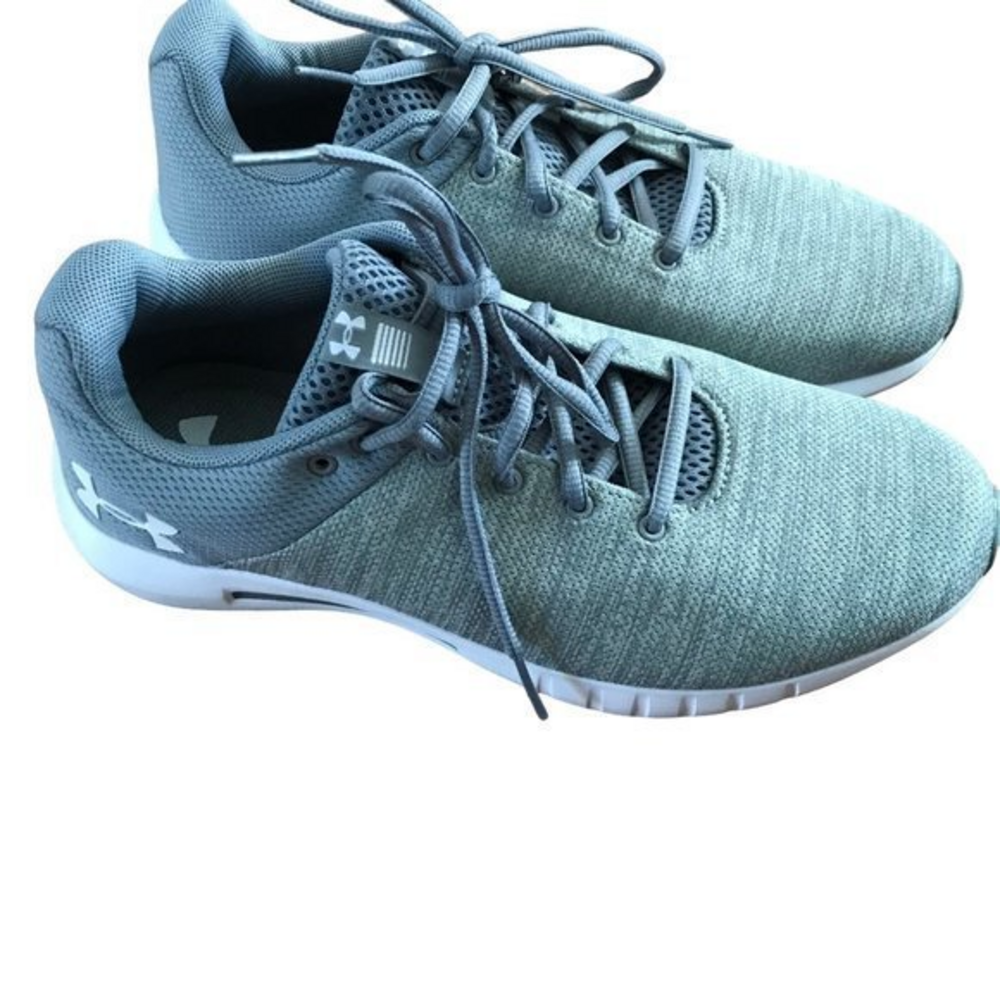 Under Armour Womens Size 8 Micro G Pursuit 3021870‎ Gray Running Shoes Sneakers